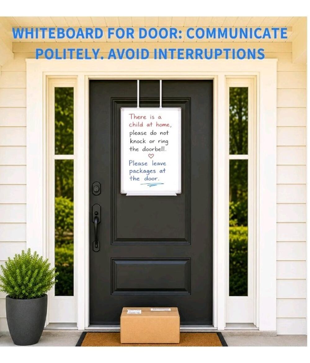 Maxtek Magnetic Dry Erase Board for Door 24 x 18 in